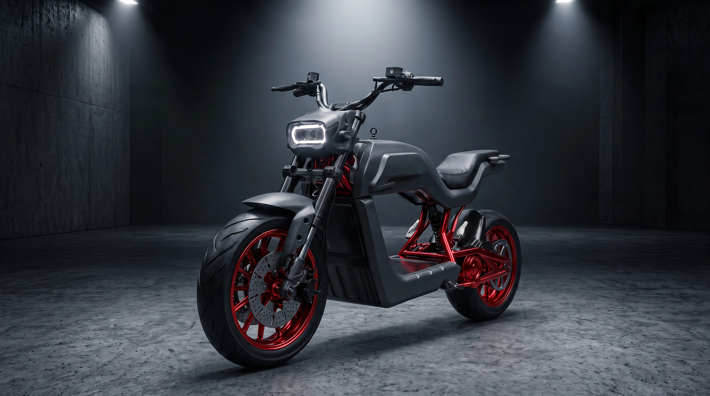 Adamar Highway X2 — Charcoal and red